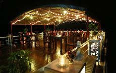 Dinner on Cruise sundeck