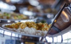 Buffet brunch with great food