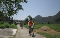Biking in Cat Ba