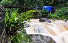 Waterfall in Cat Cat village