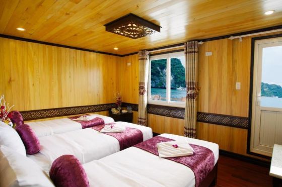 Deluxe Triple Private Balcony - 3 single beds