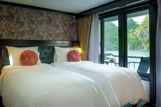 Luxury Twin bed Private Balcony - upper floor