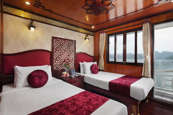 Twin bed Ocean on 2nd floor