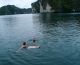 Swim Halong bay